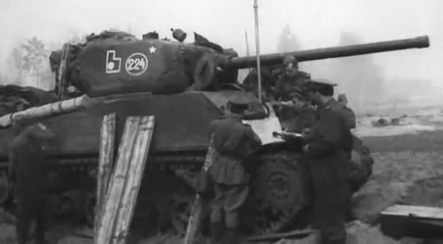В Восточно-Померанской Операции, март 1945 г.